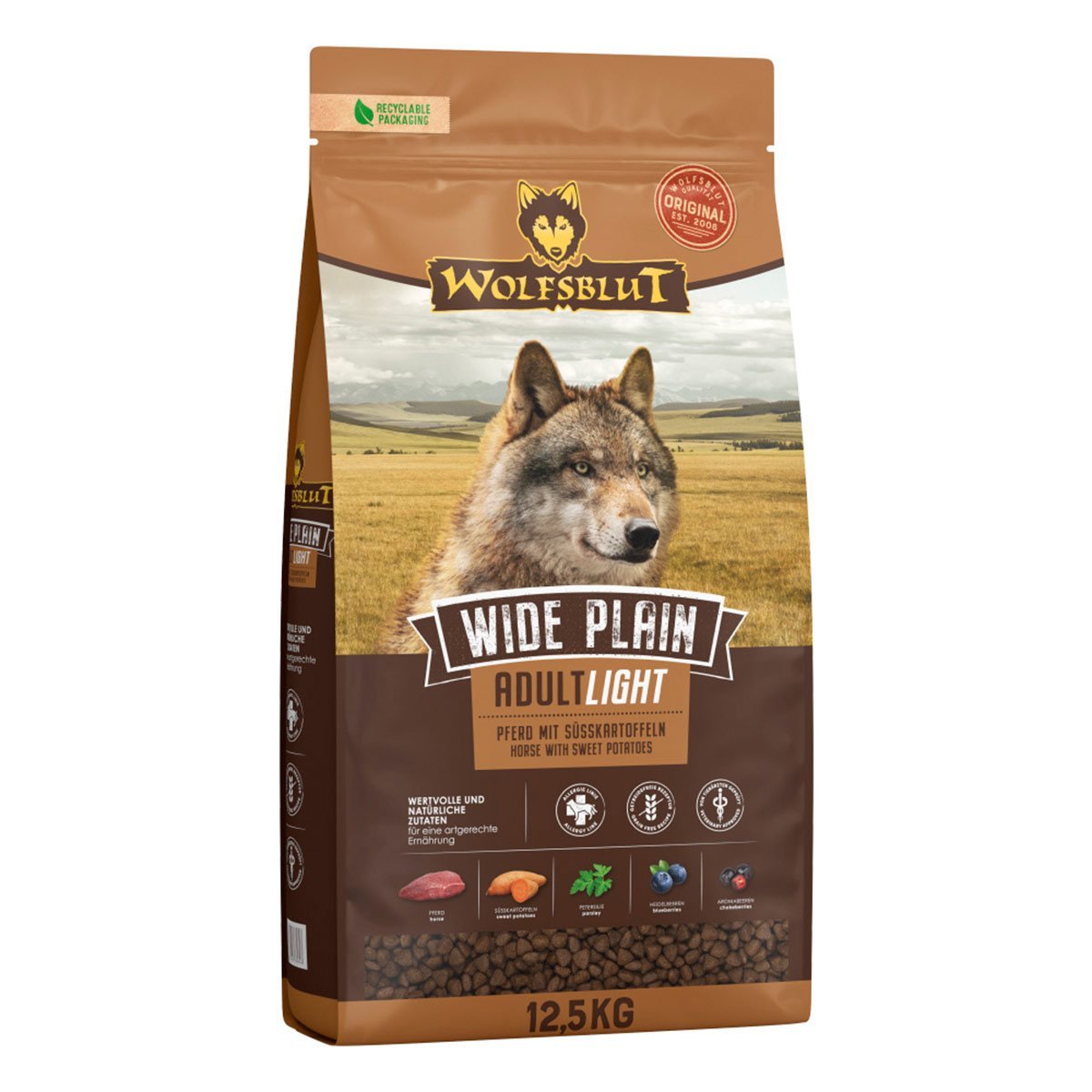 Wolfsblut Wide Plain Light 2x12,5kg