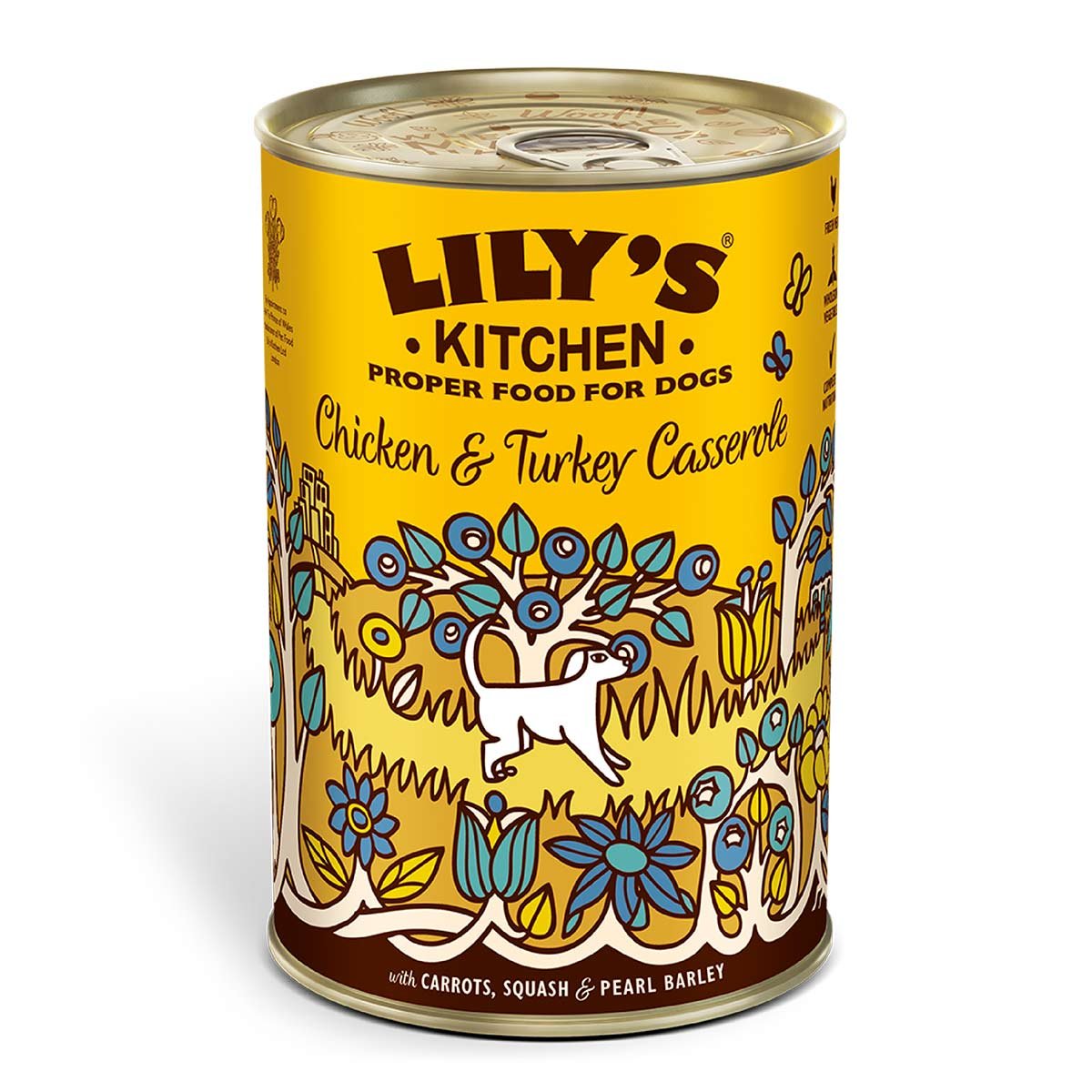 LILY'S KITCHEN Dog Casserole Huhn und Truthahn 6x400g