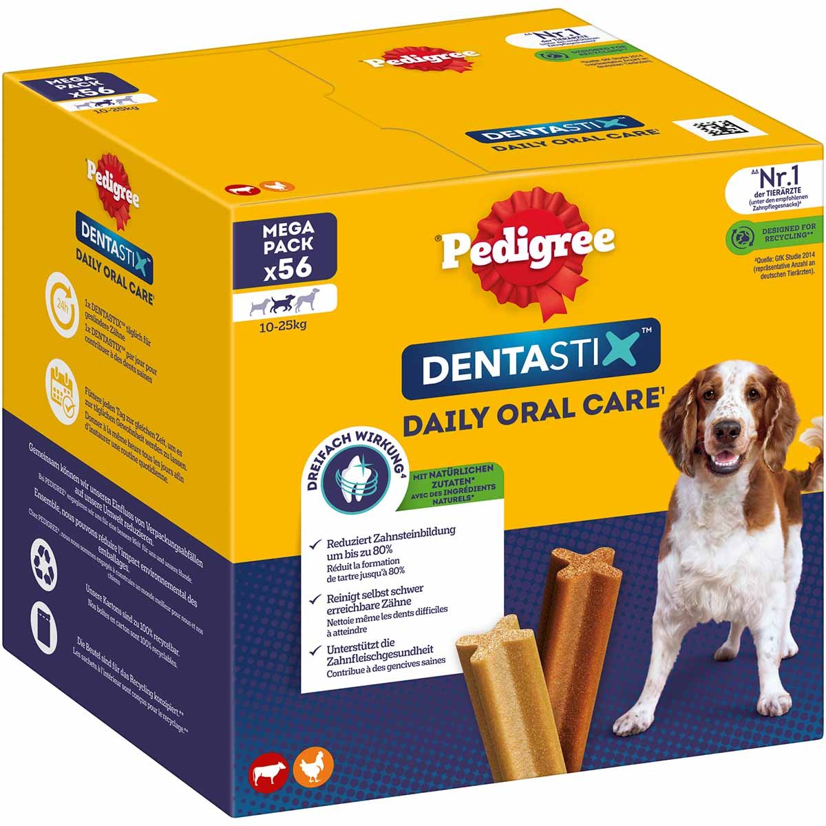 Pedigree DentaStix für mittelgroße Hunde 112 Stück