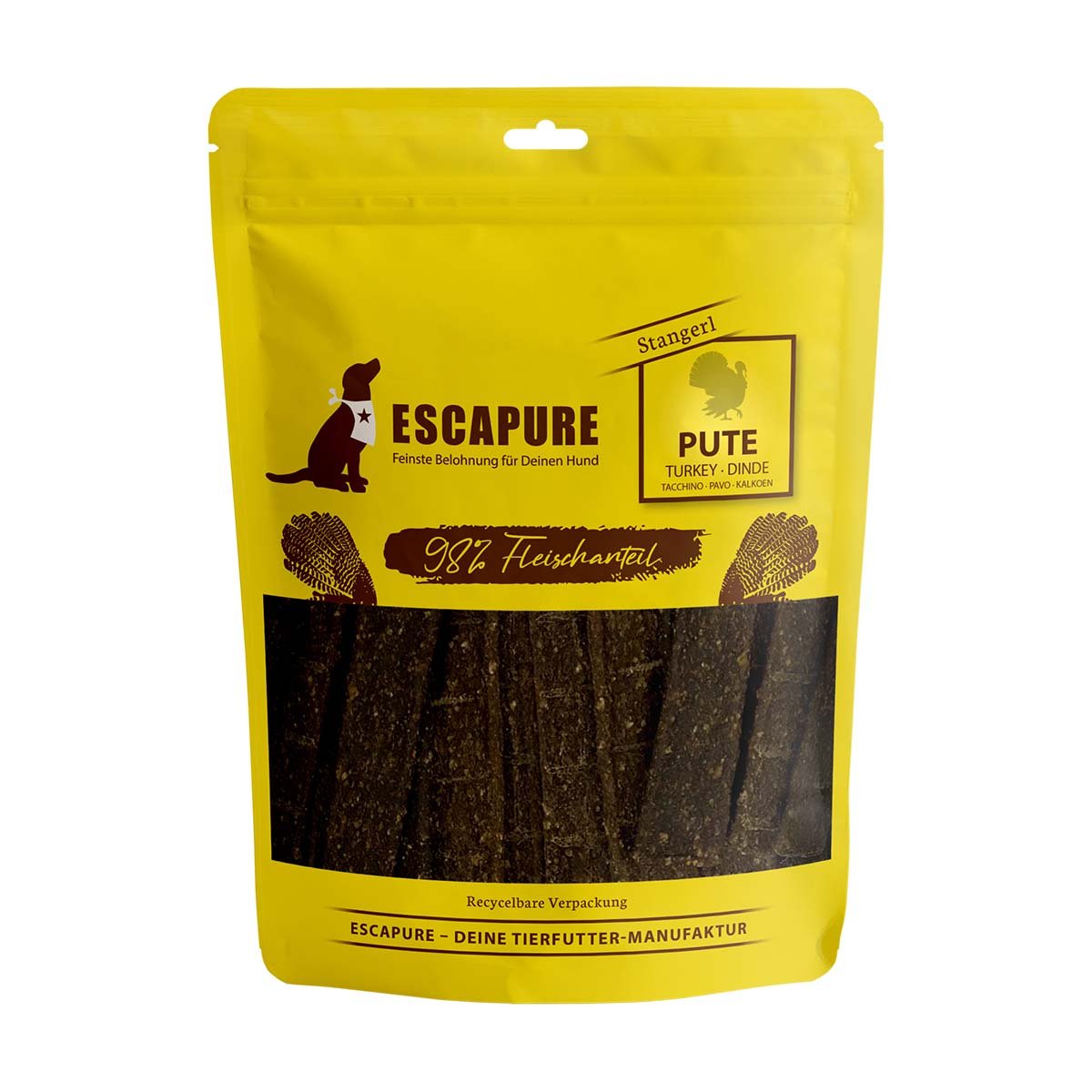 Escapure Puten Stangerl 150g