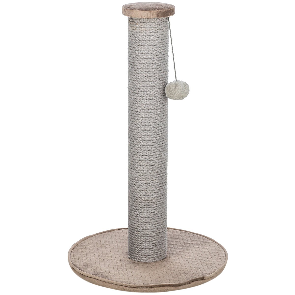 Trixie Kratzstamm Livia mit Samt in taupe 64 cm
