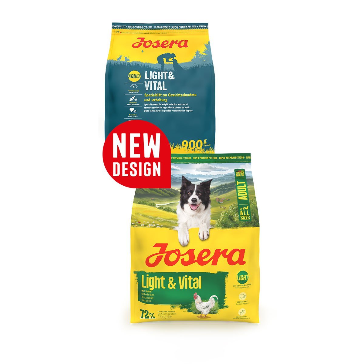 Josera All Sizes Adult Light und Vital 12,5 kg