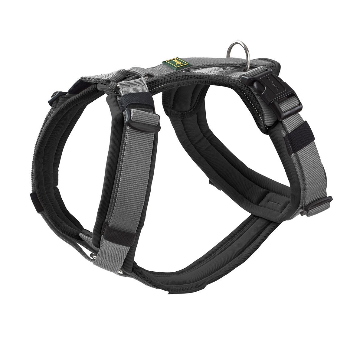 Hunter Geschirr Maldon Up schwarz/grau M-L
