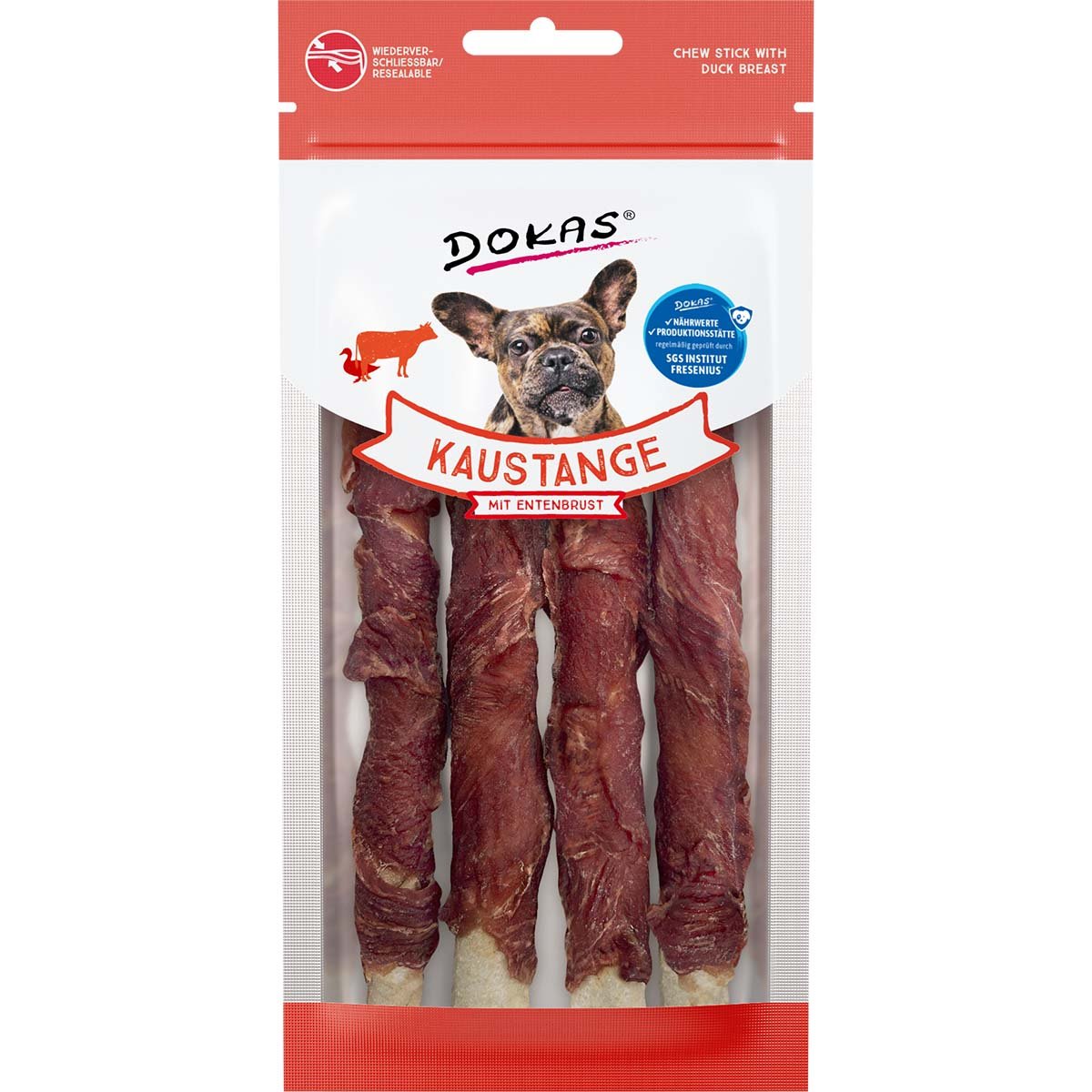 Dokas Kaustange mit Entenbrust 10x50g