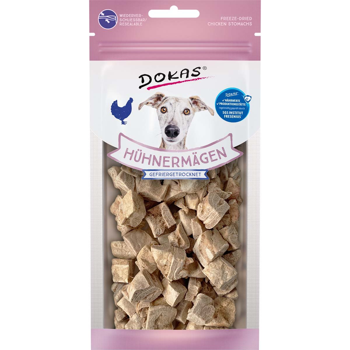 Dokas Hühnermägen, gefriergetrocknet 7x20g