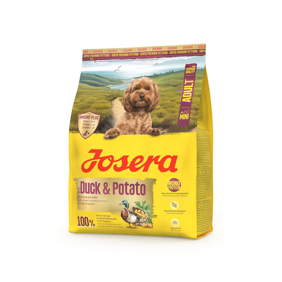 Josera Mini Adult Duck und Potato 3 kg