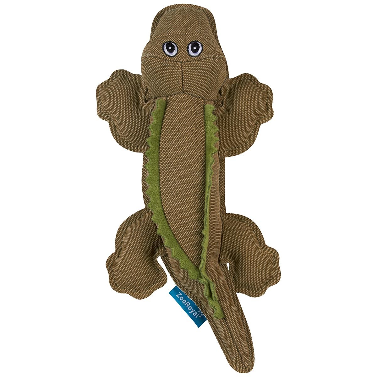 ZooRoyal Hundespielzeug Kuscheltier Krokodil Tuff