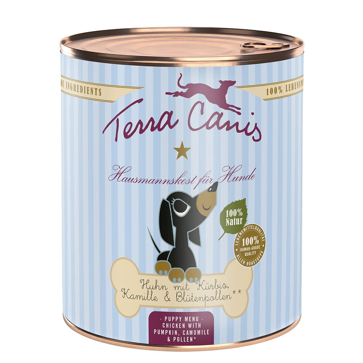 Terra Canis Welpe Huhn mit Kürbis, Kamille und Tomate 6x800g