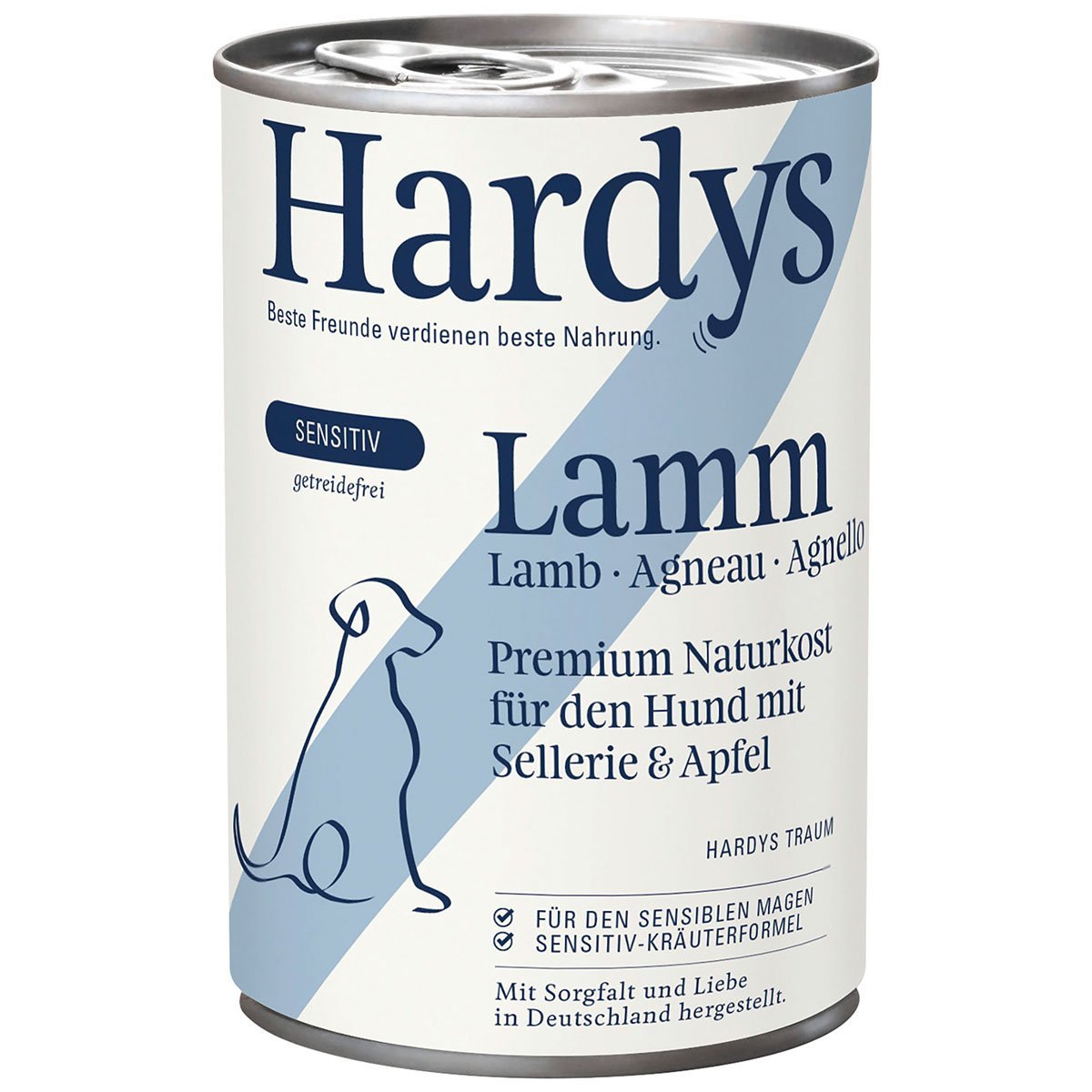 Hardys SENSITIV Lamm mit Sellerie und Apfel 12x400g
