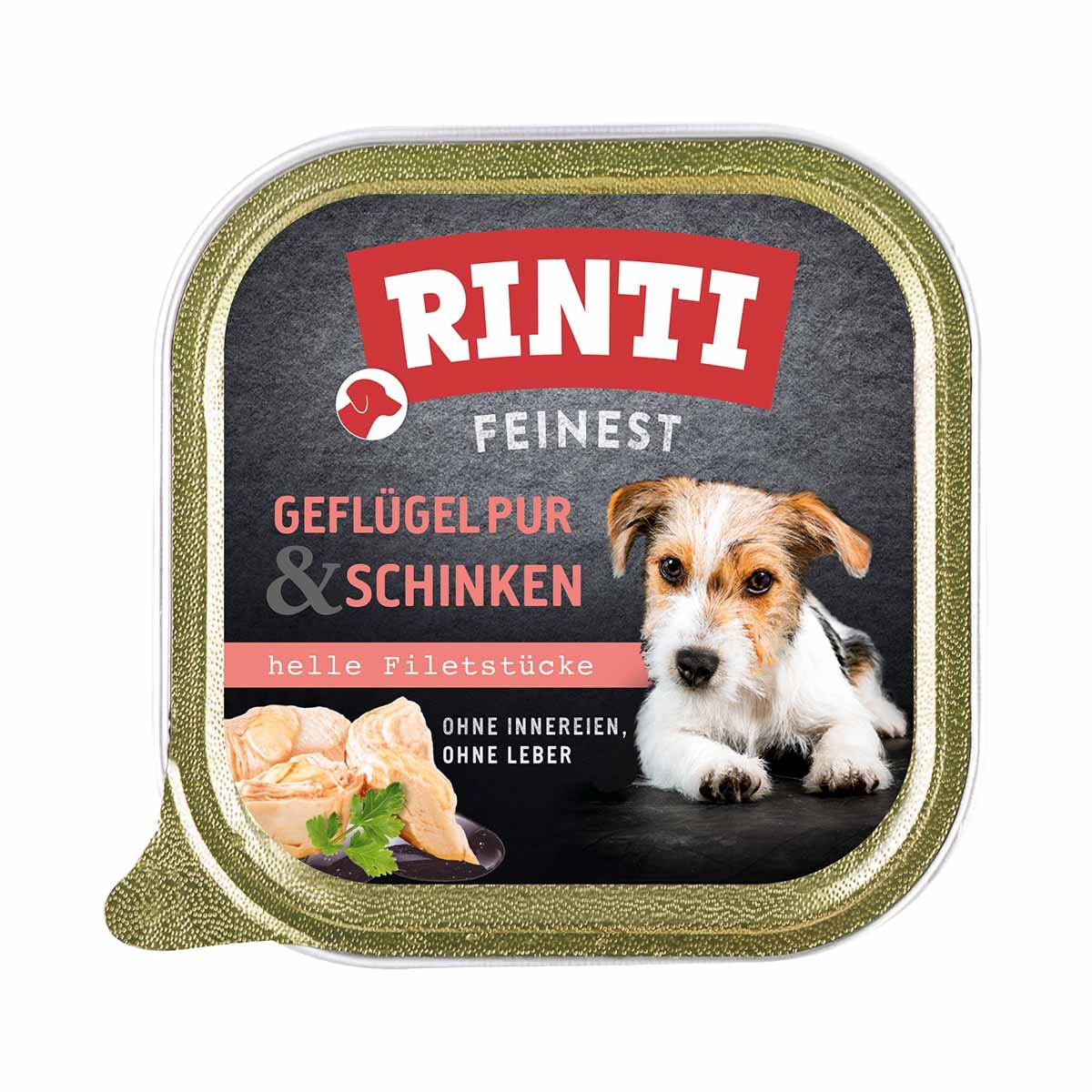 Rinti Feinest Geflügel pur und Schinken 22x150g