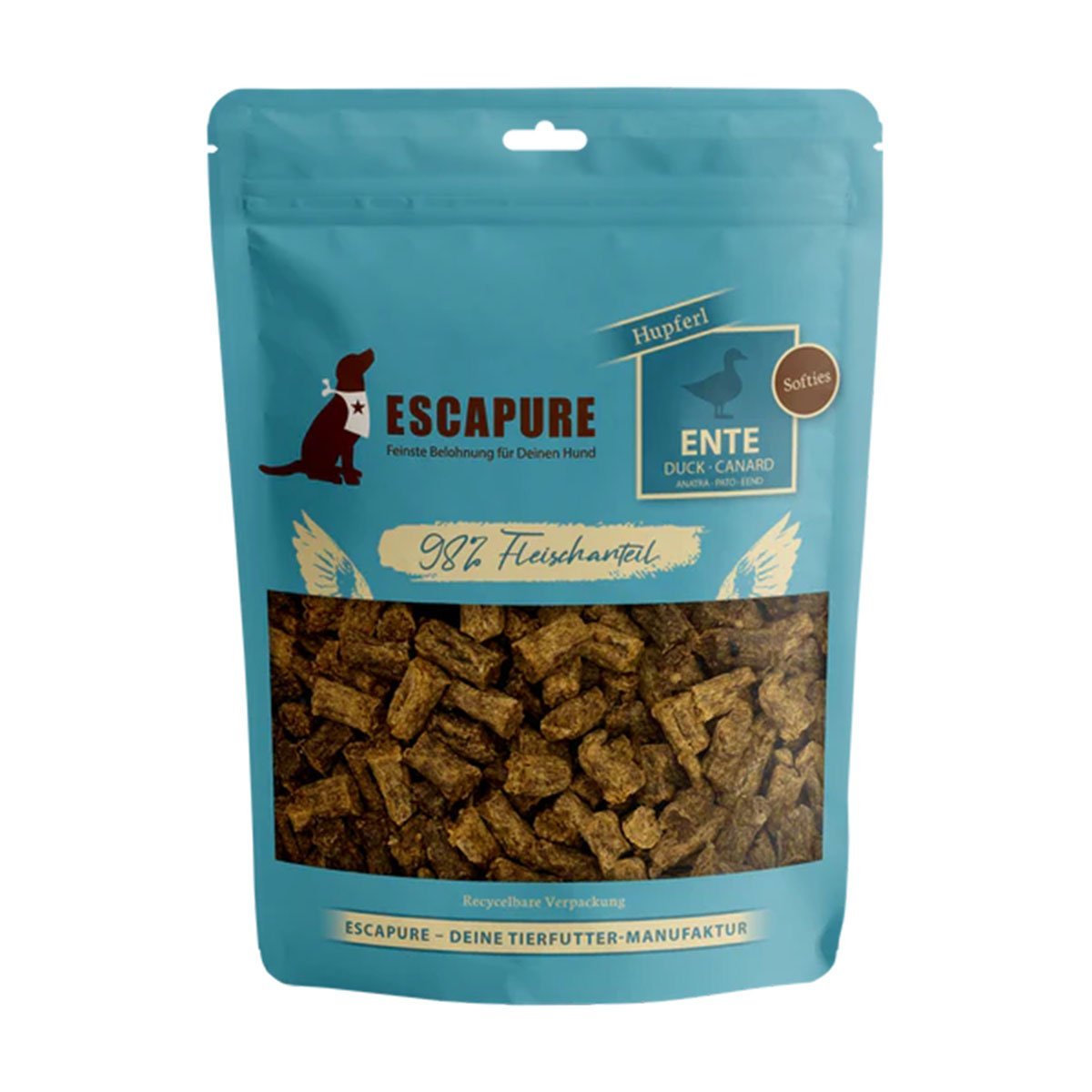 Escapure Enten Hupferl Softies 3x150g