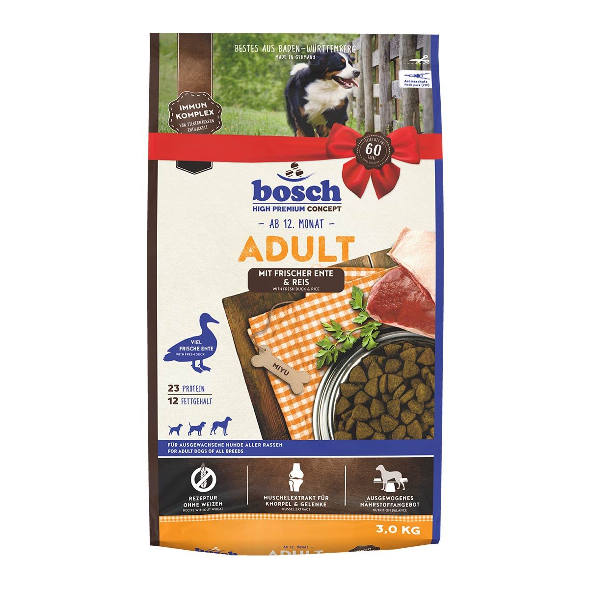 Bosch HPC Adult mit Ente und Reis 3kg