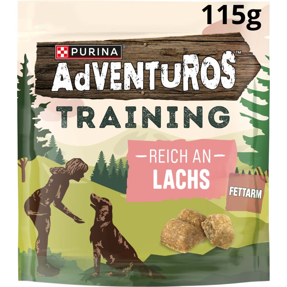AdVENTuROS Training Lachs 6x115g