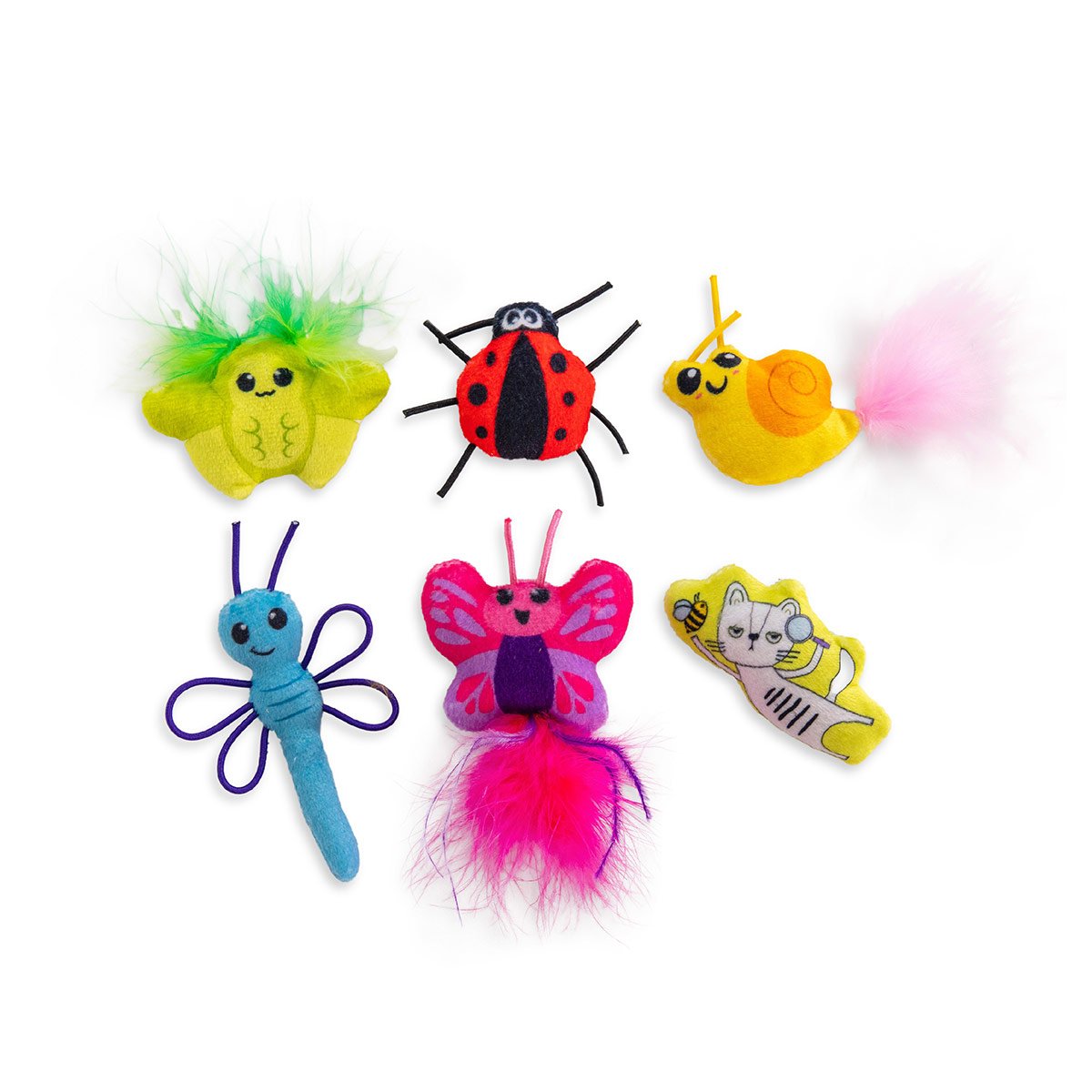 Catstages Katzenspielzeug Cute as a Bug 6-Pack