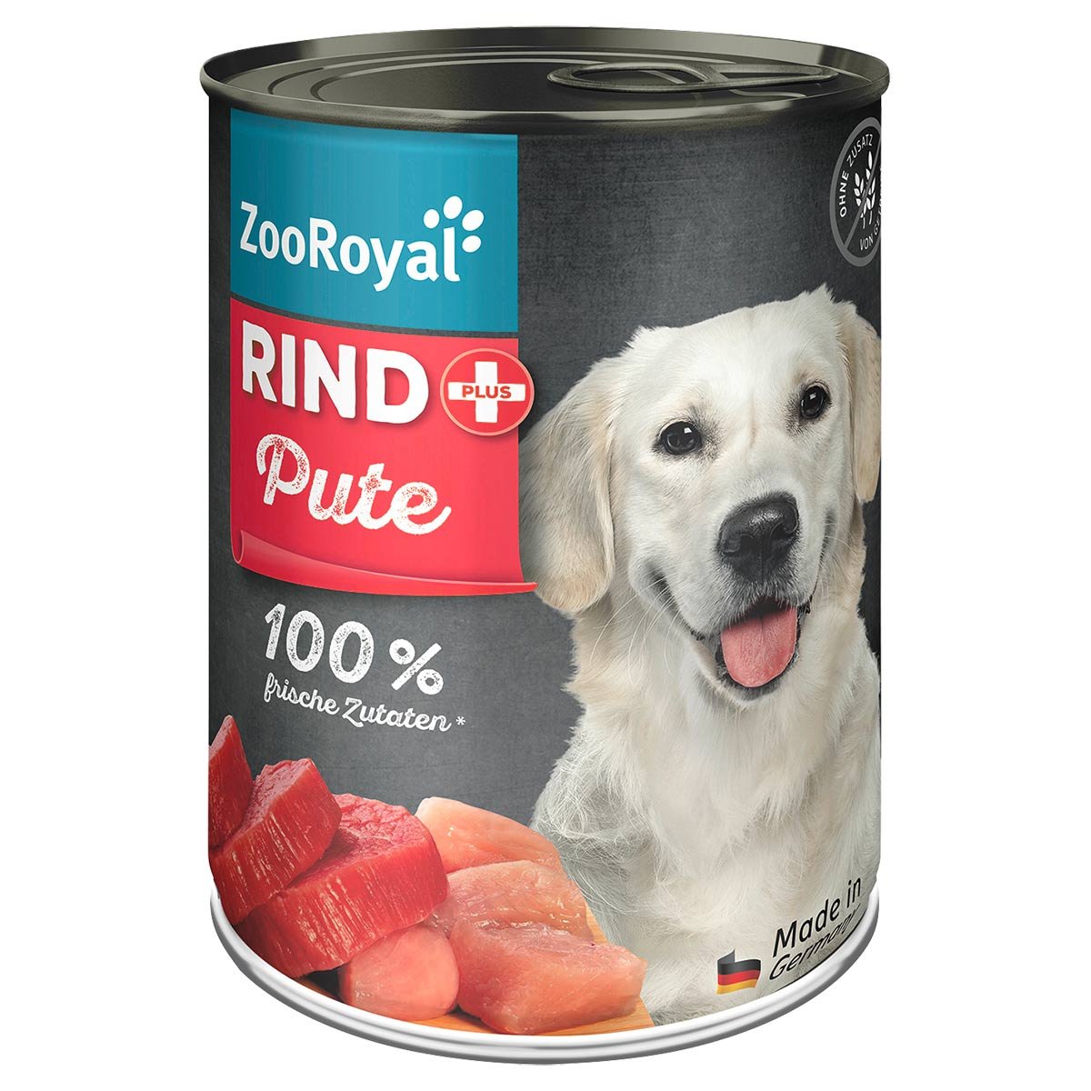 ZooRoyal Rind + Pute 6x400g