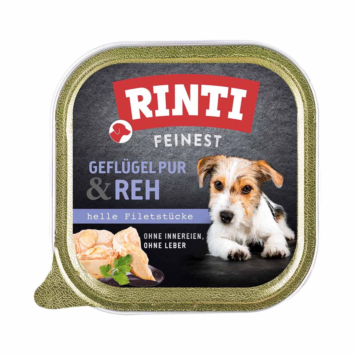 Rinti Feinest Geflügel pur und Reh 44x150g