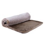 Petlando Kuscheldecke Alaska braun XL - 130 x 90 cm