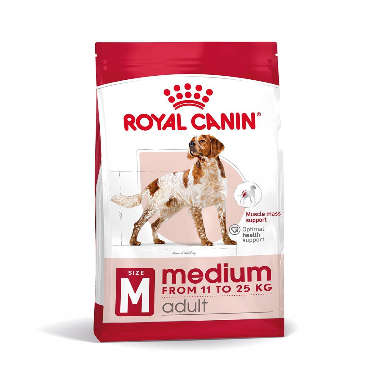 ROYAL CANIN MEDIUM Adult Trockenfutter für mittelgroße Hunde 4kg