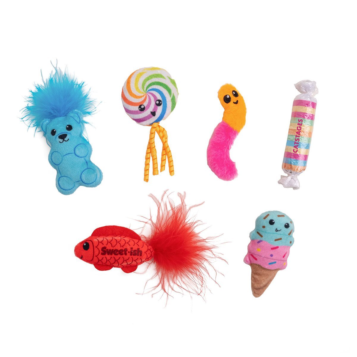 Catstages Katzenspielzeug Kitty Sweet Treats 6 Stk
