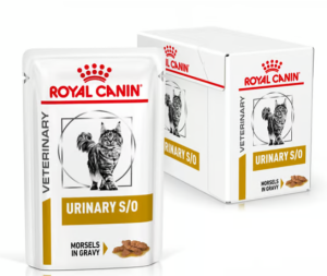 ROYAL CANIN® Veterinary URINARY S/O Häppchen in Soße Nassfutter für Katzen